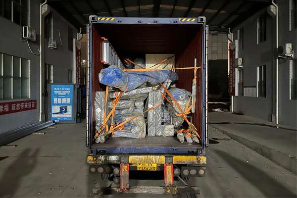 Car wash machine shipped