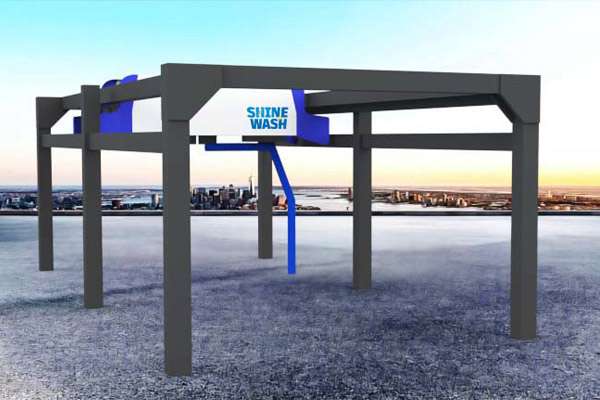 Italy Automatic Touchless Car Wash Machine K9 Shipped