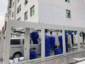 tunnel-car-wash-machine-Q9-6-1 Integrated intelligent induction system