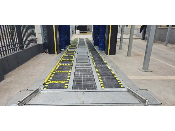 Existing tunnel car wash equipment upgrade